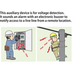 Alarme proximidade com a linha viva
